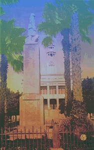 HAMMAM BOU HADJAR 505  MONUMENT AUX MORTS